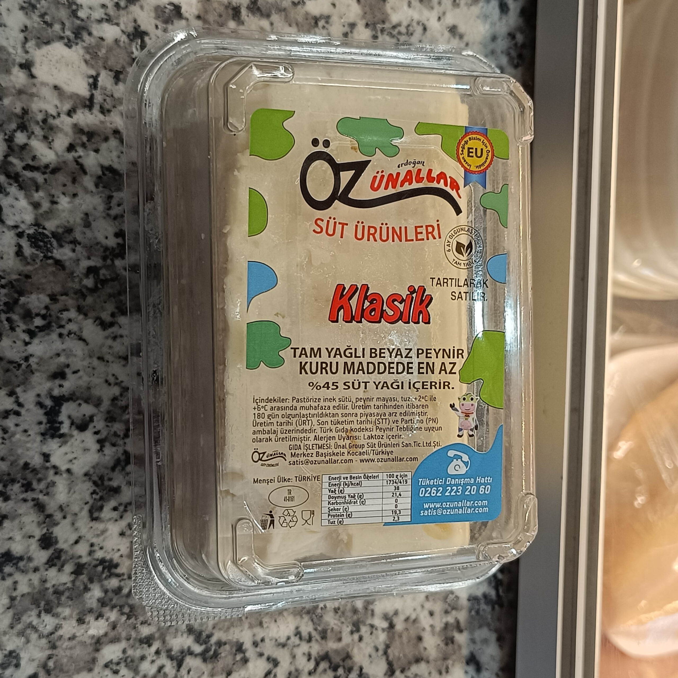 Özünallar Orta Sert Peynir