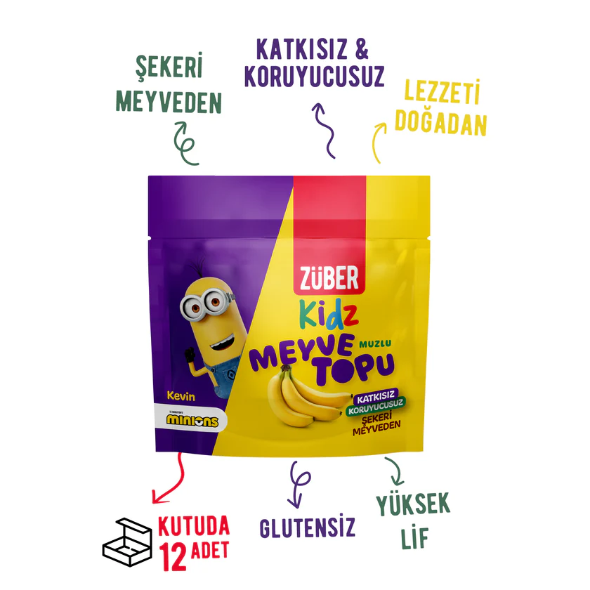 Züber Kidz Meyve Topu 42 Gr