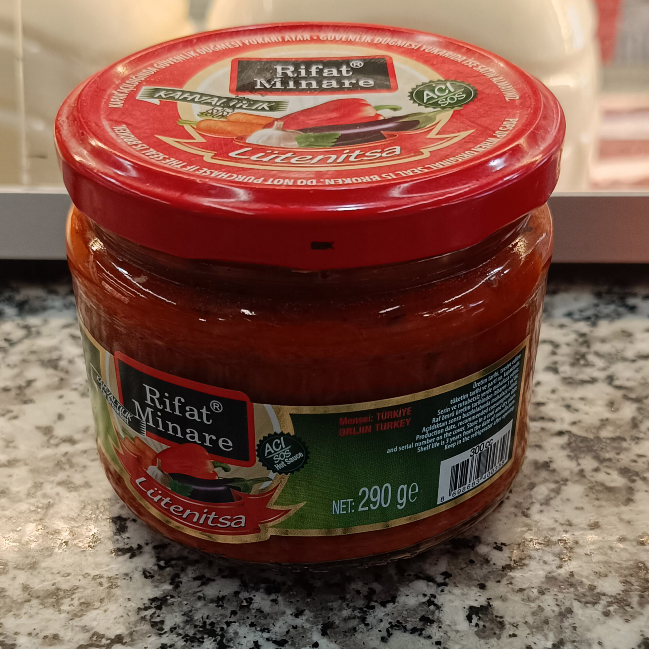 Lütenitsa Kahvaltılık Acı Sos 290gr