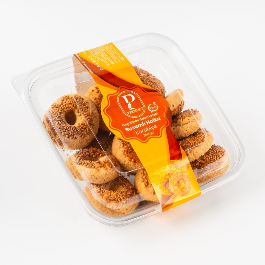 Peksimet Susamlı Halka Kurabiye 300 Gr