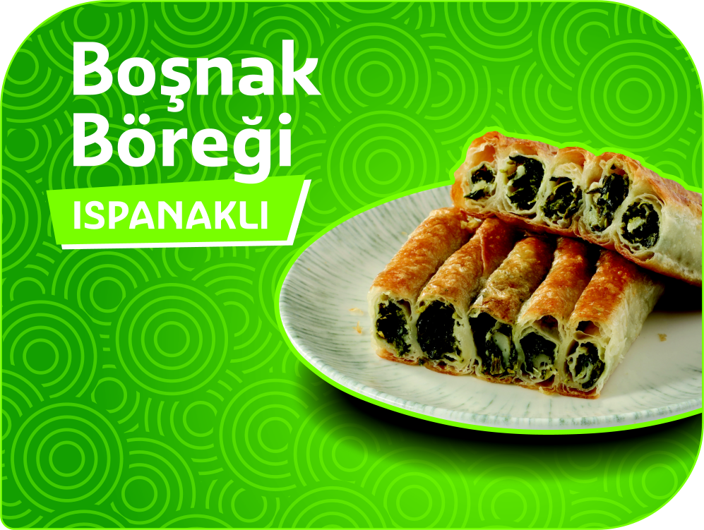 Peksimet Ispanaklı Boşnak Böreği (Dondurulmuş) 600 gr