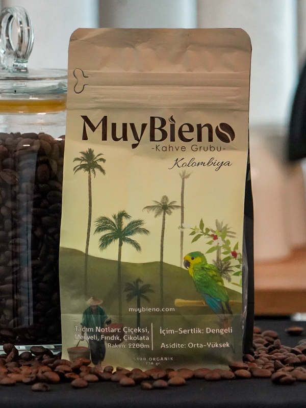 MuyBieno Kolombiya Medellin Supremo 250 gr. Çekirdek Kahve görsel 2