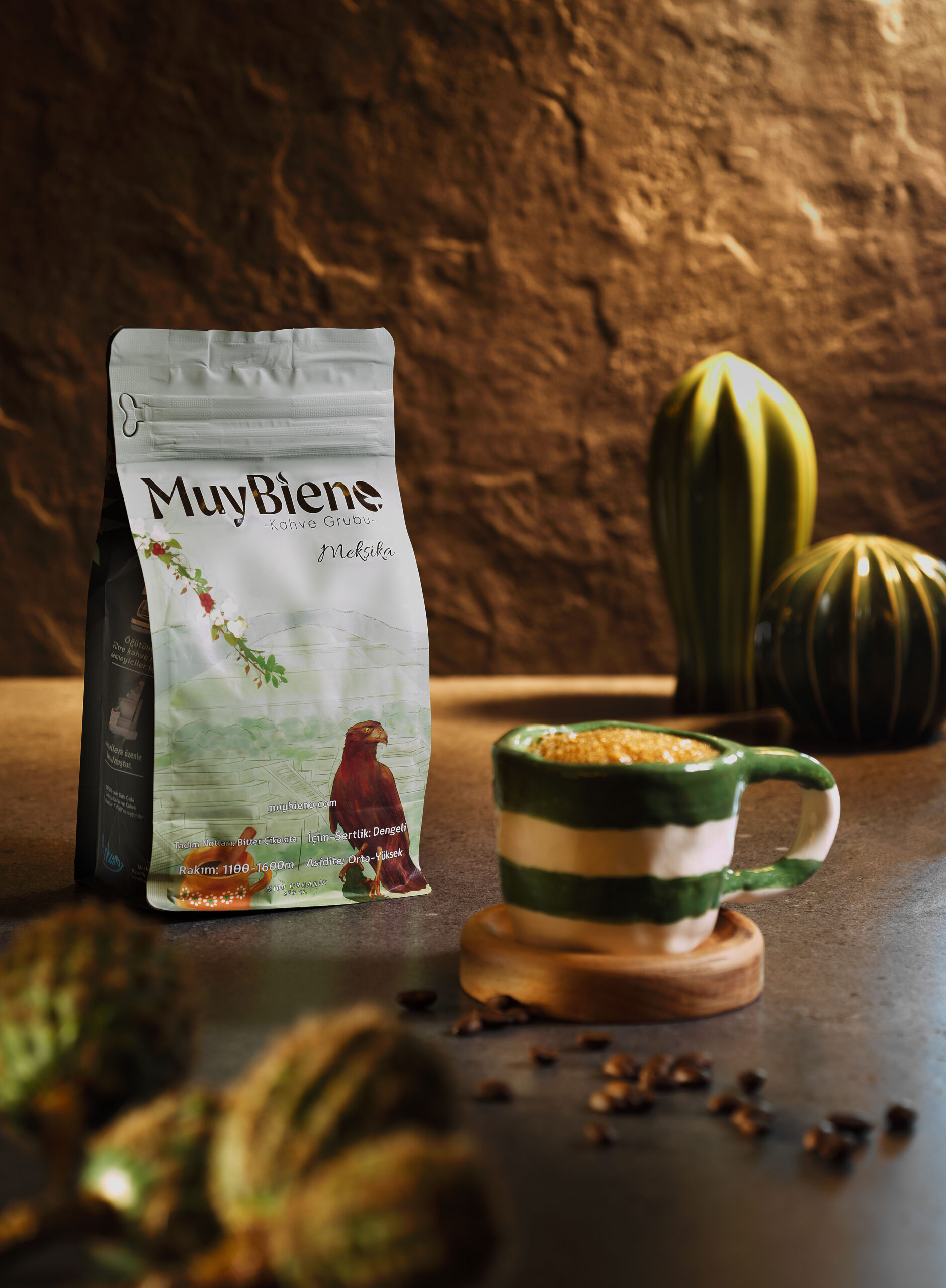 MuyBieno Meksika Finca Monte Azul 250 gr. Çekirdek Kahve görsel 2